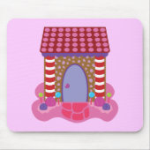 Candy Gingerbread House Mousepad (Vorne)