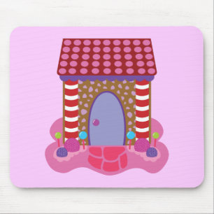 Candy Gingerbread House Mousepad