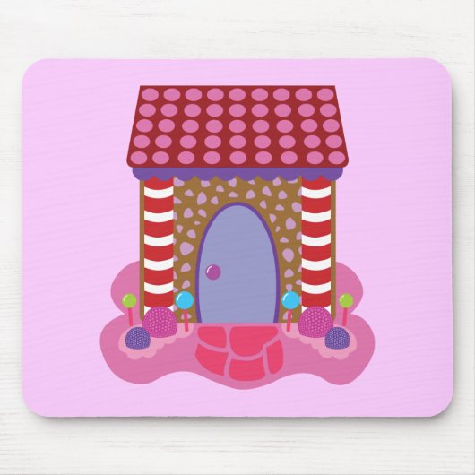 Candy Gingerbread House Mousepad (Vorne)