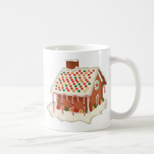 Candy Gingerbrei Hütte Weihnachten Weihnachten We Kaffeetasse