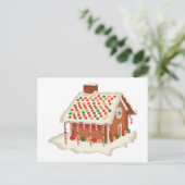 Candy Gingerbrot Hütte Weihnachten Weihnachten Wei (Stehend Vorderseite)