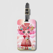 Candy Girl Gepäckanhänger (Vorderseite Vertikal)