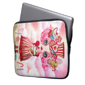 Candy Girl Laptopschutzhülle (Vorderseite Links)