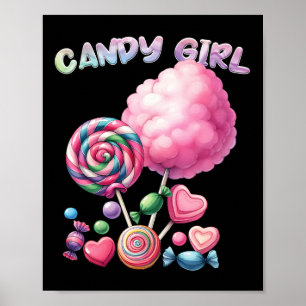 Candy Girls Dress Halloween Kostüme Girls Leckerei Poster