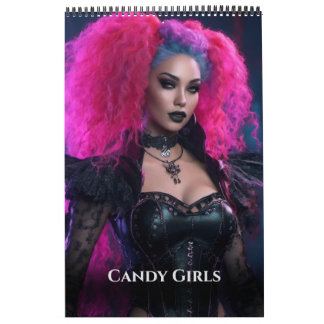 Candy Girls von Ivy und Bat Art Kalender