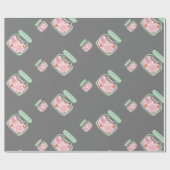 Candy-Glas-Muster Geschenkpapier (Flach)