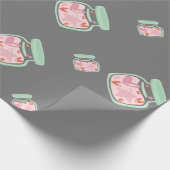 Candy-Glas-Muster Geschenkpapier (Ecke)