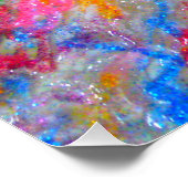 Candy Glitzer Perfect Poster (Ecke)