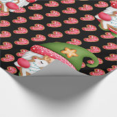 Candy Gnome - Farbe anpassen Geschenkpapier (Ecke)