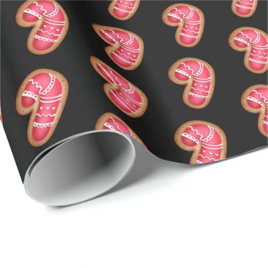 Candy Gnome - Farbe anpassen Geschenkpapier (Rolleneckpunkt)