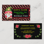 Candy Gnome passen Farbe und Text an Visitenkarte (Vorne/Hinten)