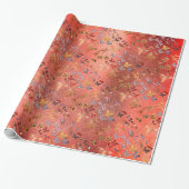 Candy Gold Meadow Butterfly Insekten Edelsteine Di Geschenkpapier (Ungerollt)