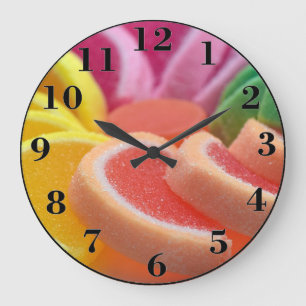 Candy Große Wanduhr