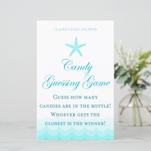 Candy Guessing Game - Baby Shooting Game (Stehend Vorderseite)