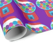 Candy Gumball Machine Geschenkpapier (Rolleneckpunkt)