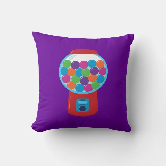 Candy Gumball Machine Kissen (Vorderseite)