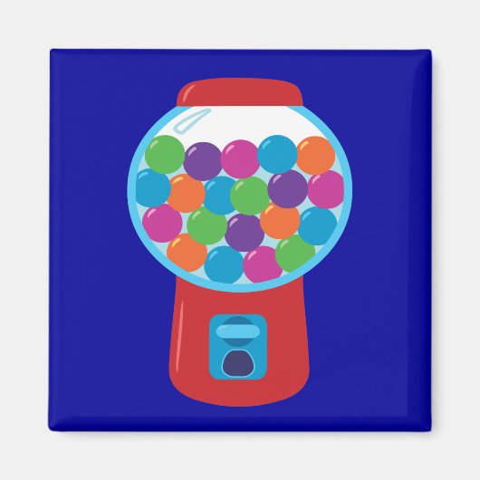 Candy Gumball Machine Magnet (Vorne)