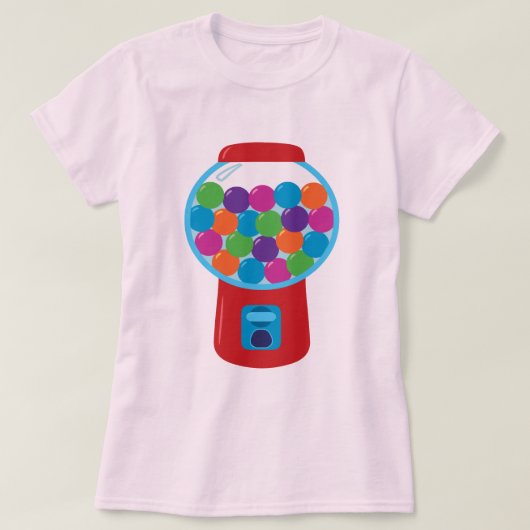 Candy Gumball Machine T-Shirt (Design vorne)