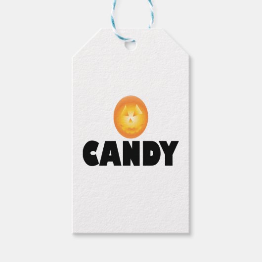Candy Halloween Geschenkanhänger (Vorderseite)