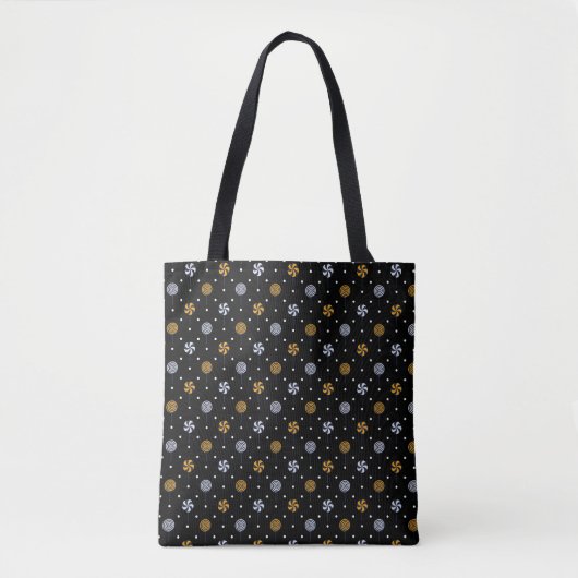 Candy Halloween Seamless Pattern Tasche (Vorderseite)