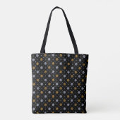 Candy Halloween Seamless Pattern Tasche (Rückseite)