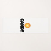 Candy Halloween Yogamatte (Vorderseite (Horizontal))