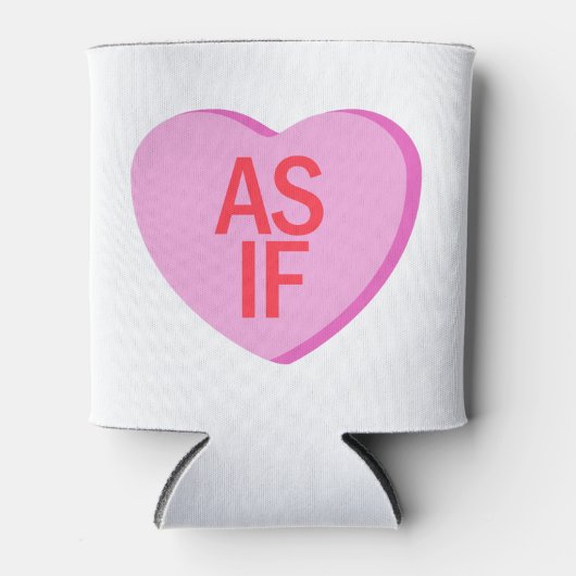 Candy Heart - AS IF Dosenkühler (Vorderseite)