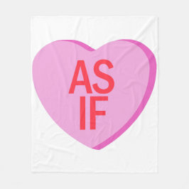 Candy Heart - AS IF Fleecedecke