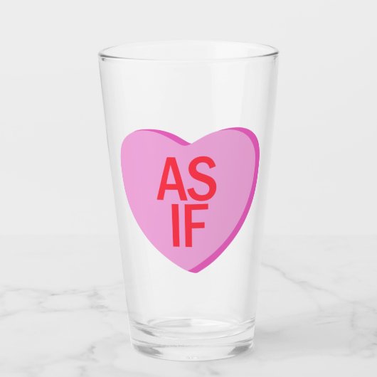 Candy Heart - AS IF Glas (Vorderseite)