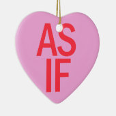 Candy Heart - AS IF Keramik Ornament (Rechts)