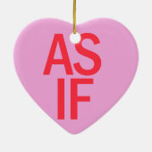 Candy Heart - AS IF Keramik Ornament (Hinten)