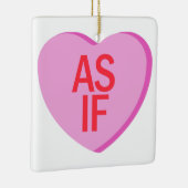 Candy Heart - AS IF Keramikornament (Rechts)