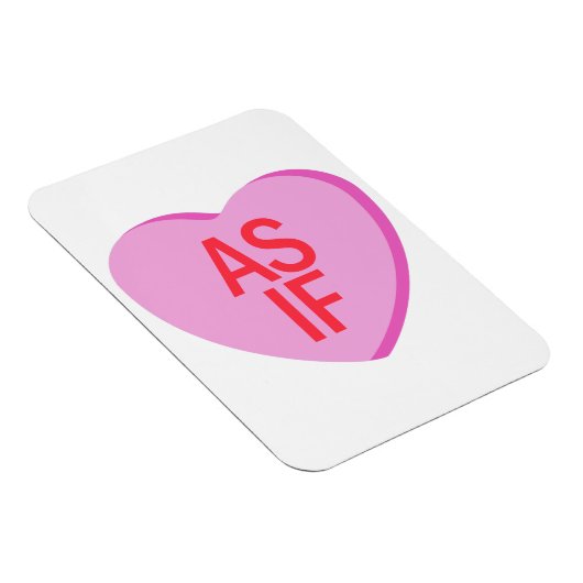 Candy Heart - AS IF Magnet (Rechte Seite)