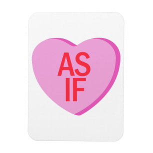Candy Heart - AS IF Magnet