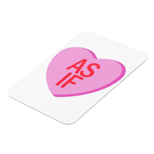 Candy Heart - AS IF Magnet (Linke Seite)