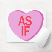 Candy Heart - AS IF Mousepad (Mit Mouse)