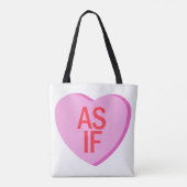 Candy Heart - AS IF Tasche (Rückseite)