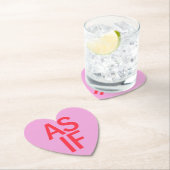 Candy Heart - AS IF Untersetzer (Vor Ort)