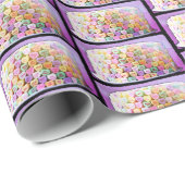 Candy Heart Cake Geschenkpapier (Rolleneckpunkt)
