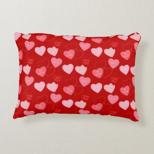 Candy Heart Cascade Dekokissen