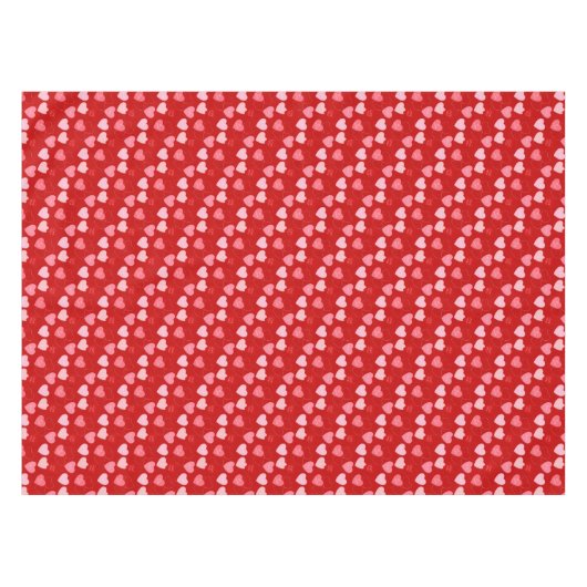 Candy Heart Cascade Tischdecke (Vorderseite (Horizontal))