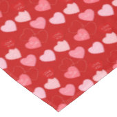 Candy Heart Cascade Tischdecke (Schrägansicht)