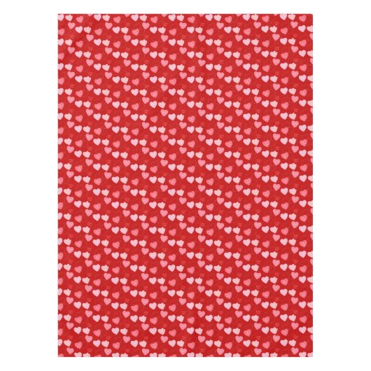 Candy Heart Cascade Tischdecke (Vorderseite)