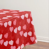 Candy Heart Cascade Tischdecke (Beispiel)