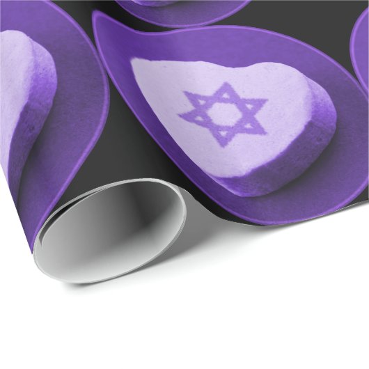 Candy Heart Geschenkpapier (Rolleneckpunkt)