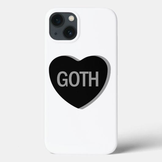 Candy Heart - Goth Case-Mate iPhone Hülle (Rückseite)