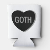 Candy Heart - Goth Dosenkühler (Rückseite)