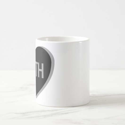 Candy Heart - Goth Kaffeetasse (Mittel)