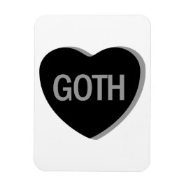 Candy Heart - Goth Magnet