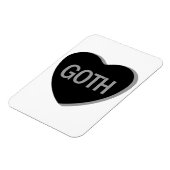 Candy Heart - Goth Magnet (Linke Seite)